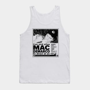 Mac Demarco Montréal Tour Poster Tank Top